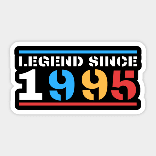 Legend Since 1995 Sticker